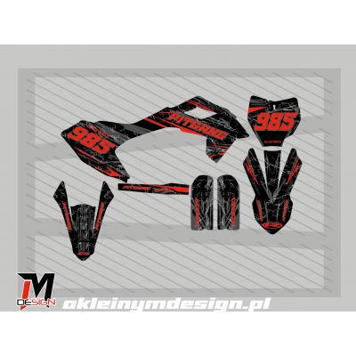 PITGANG 2024 Black and Red,...