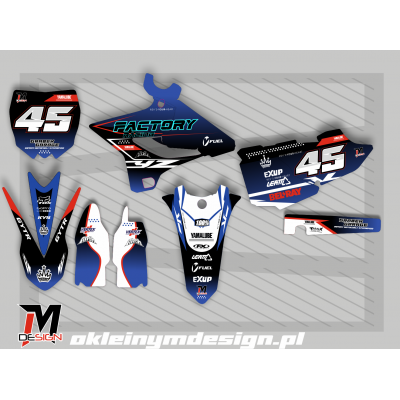 YAMAHA YZ 125 / 250 Black...