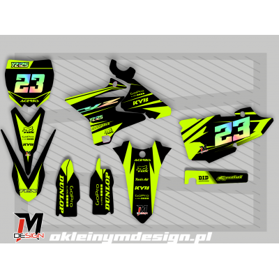 YAMAHA YZ 125 / 250 Black...