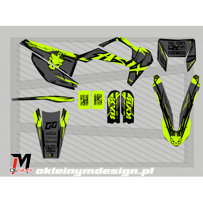 Asix Fluo XT97 okleina