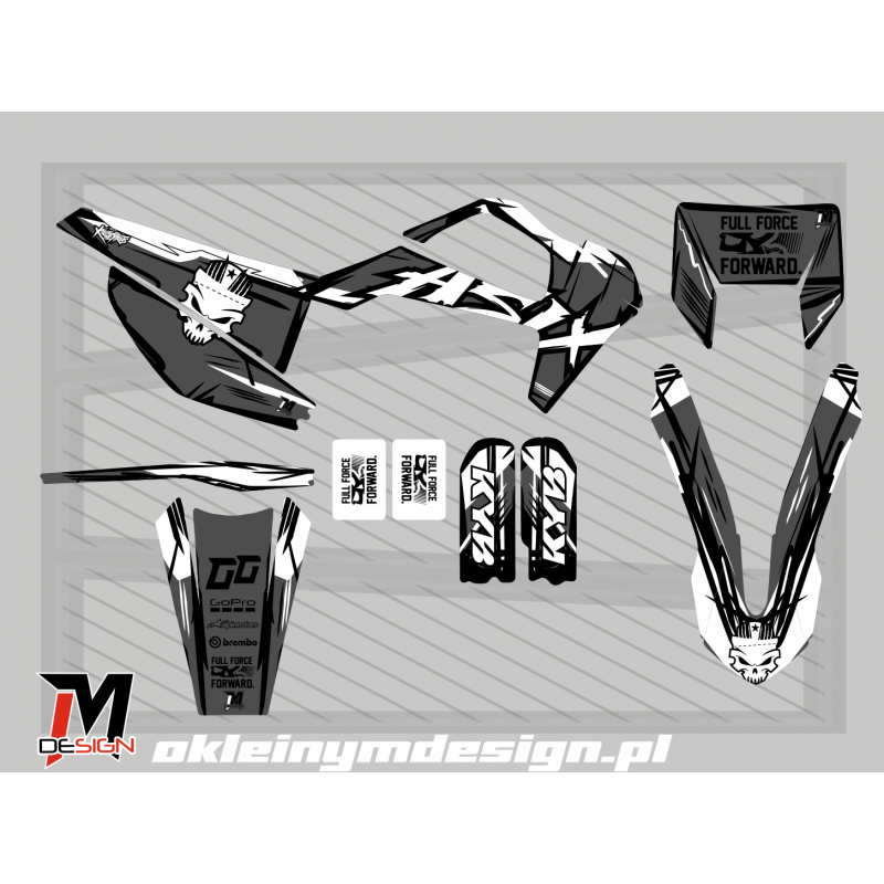 Asix XT 97 okleina WHITE