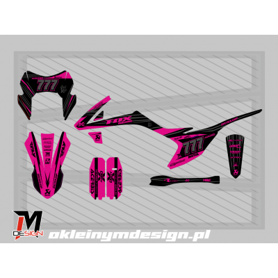 XMOTOS XB66 PINK AND BLACK 777