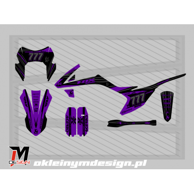 XMOTOS XB66 PURPLE AND...
