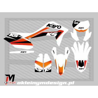 KAYO K5 WHITE AND ORANGE