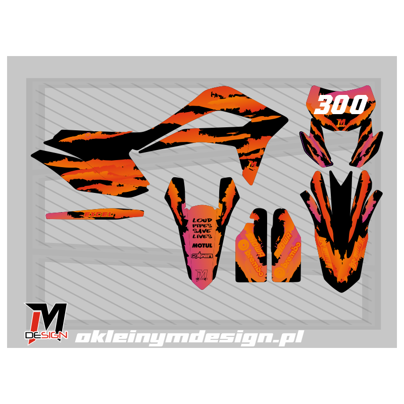 KAYO K5 ORANGE NAD BLACK 300