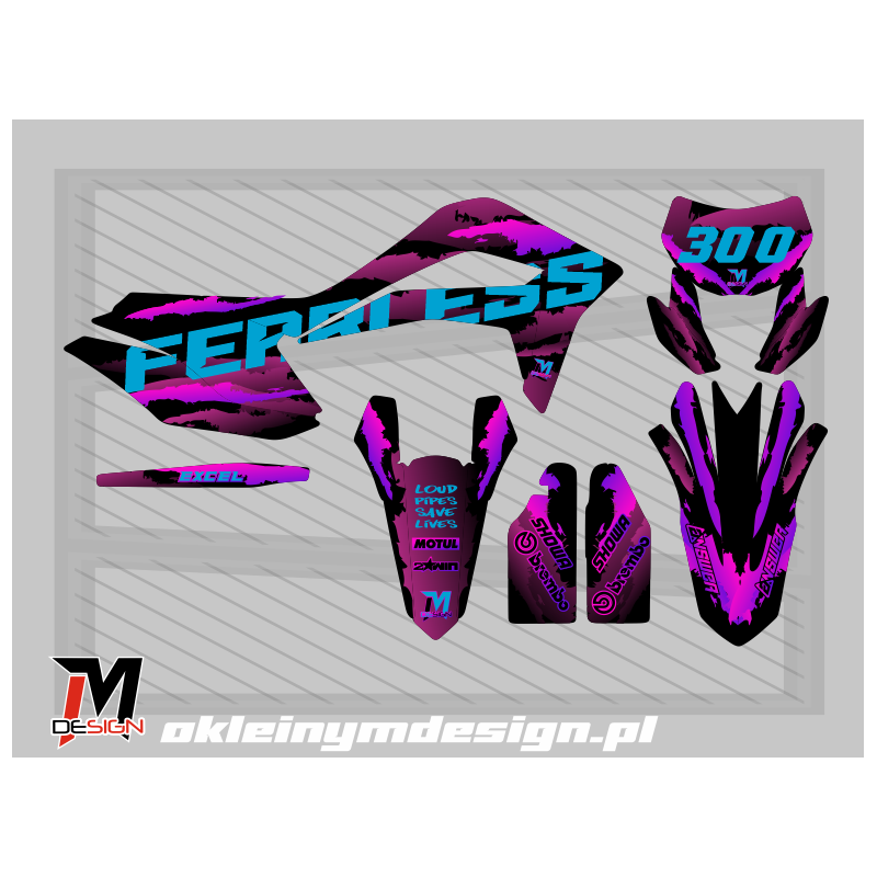 KAYO K5 PURPLE AND BLACK 300