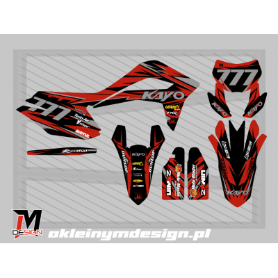 KAYO K5 ORANGE, BLACK AND...