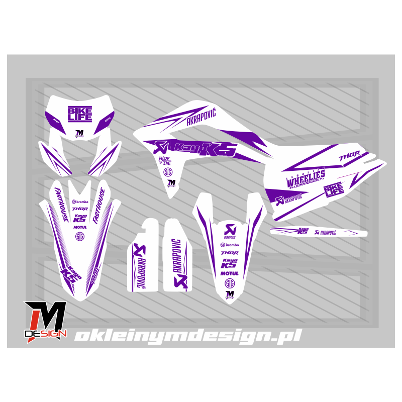 KAYO K5 WHITE AND PURPLE
