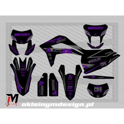 KAYO K5 BLACK, GRAY AND PURPLE