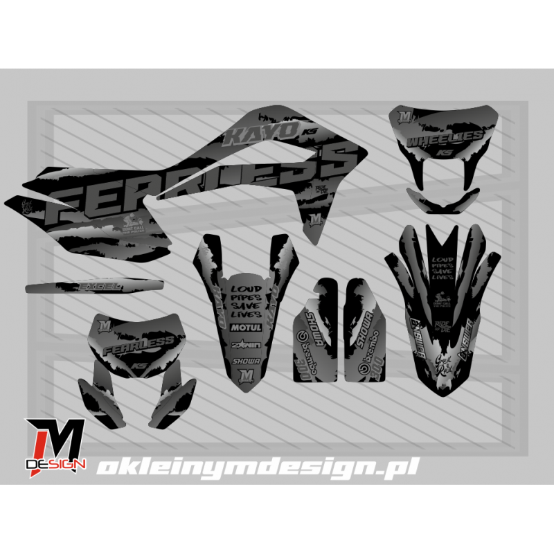 KAYO K5 GRAY AND BLACK