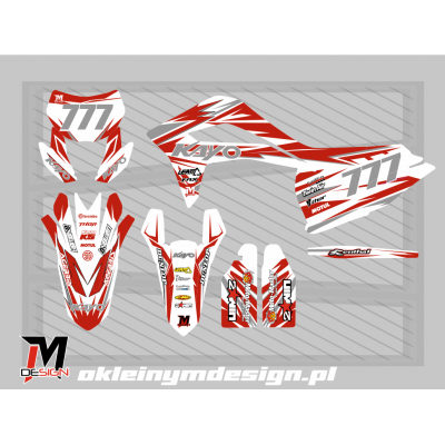 KAYO K5 WHITE AND ORANGE 777