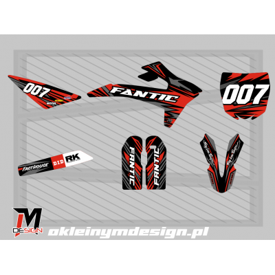 FNATIC XMF 125M ORANGE,...