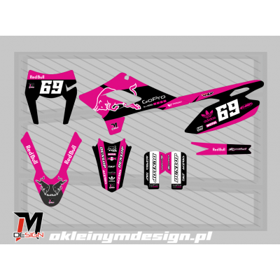 XMOTOS XB88 PINK, BLACK AND...