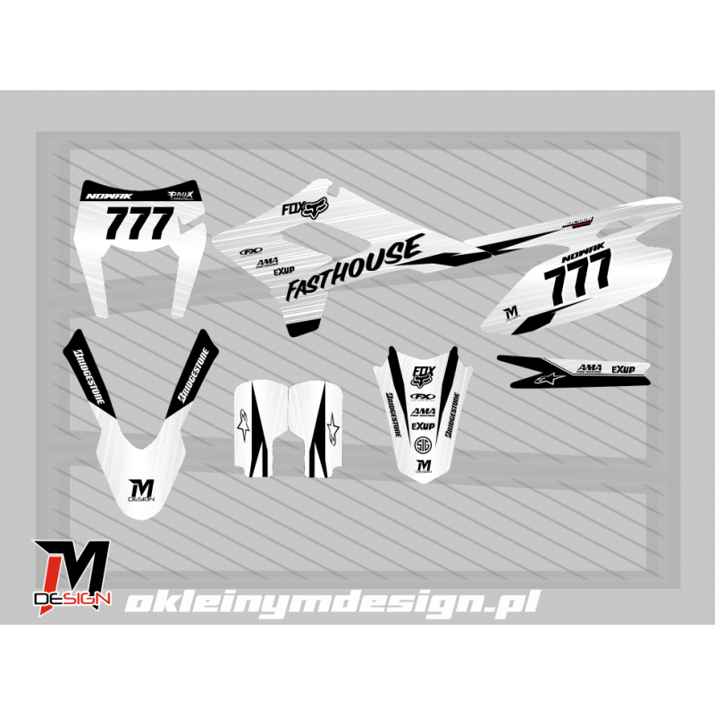 XMOTOS XB88 WHITE AND BLACK, 777 V3